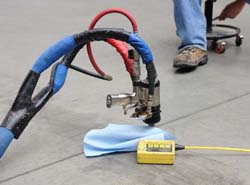 Mudjacking is performed using a variety of substances